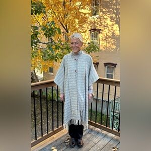 Poncho Cape Authentic Mexican Handwoven